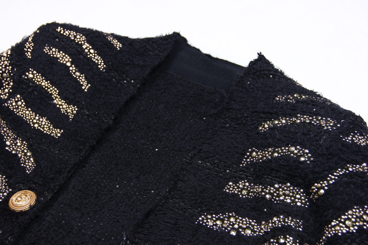 8175cb74621fb22cefe8de82b7e539bd.jpeg Fashionslee Women Button Knitted Blazer