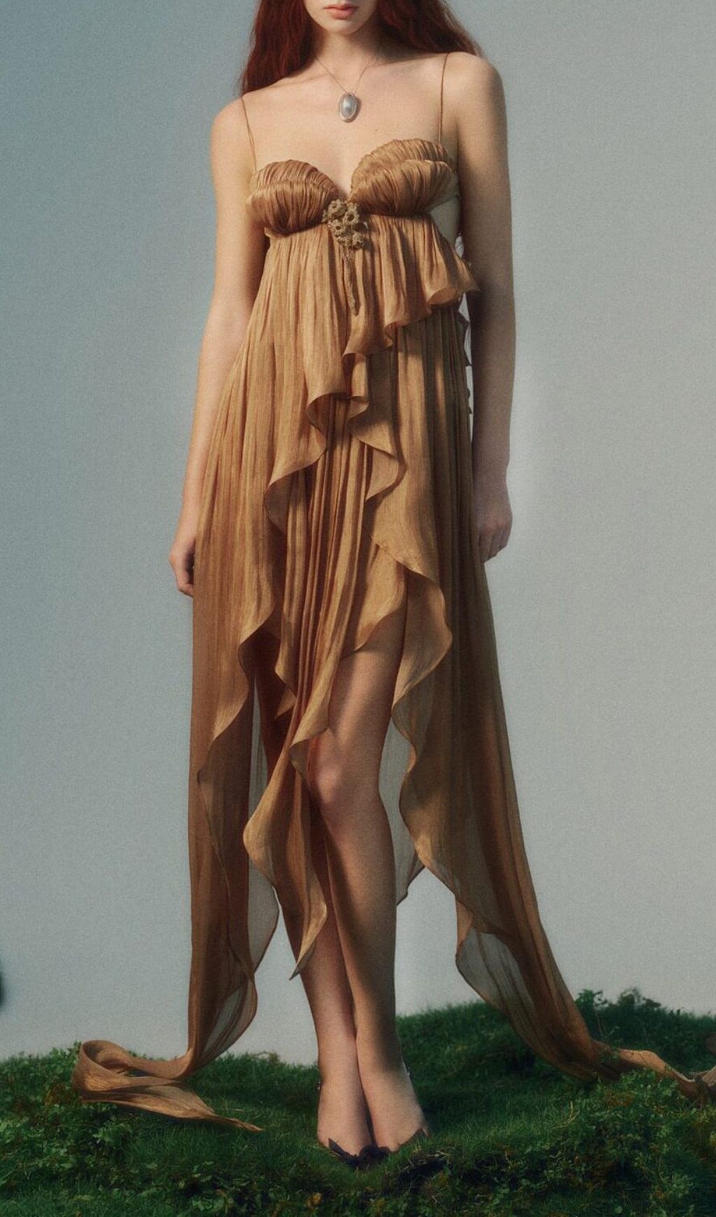 81ead168bd8ebcae133c11509a66f7b3.jpg Fashionslee Women Koto Strappy Ruffle Backless Maxi Dress