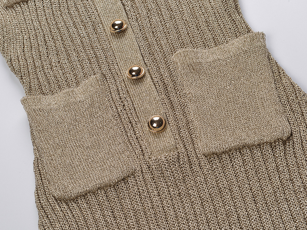 827733bb05e1da35469ce3d02708d6c3.jpg Fashionslee Women Metallic Knit Mini Dress