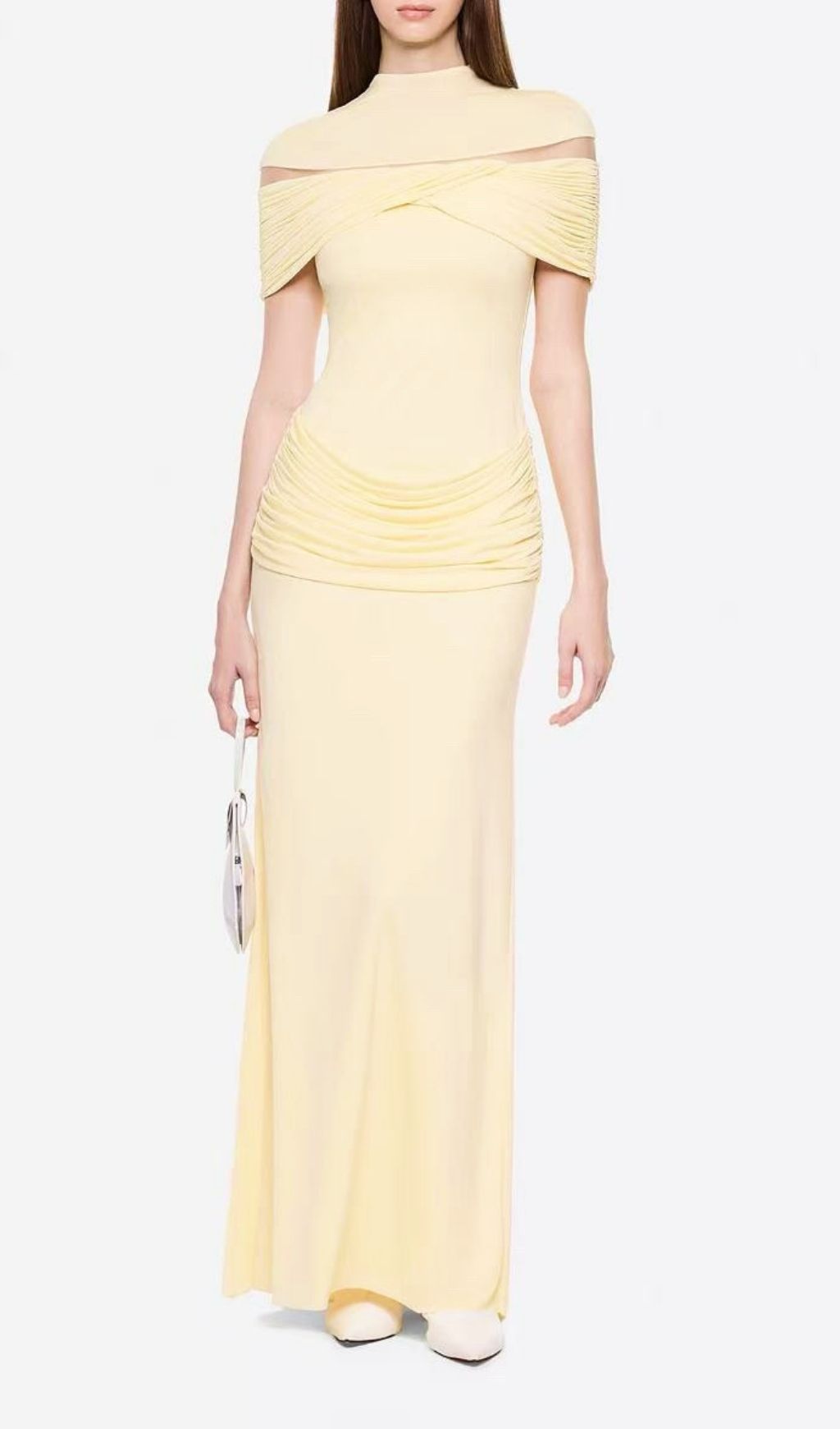 82ef8536a0e9eed5343723d07e4d4858.jpg Fashionslee Women Karima Ruched Maxi Dress