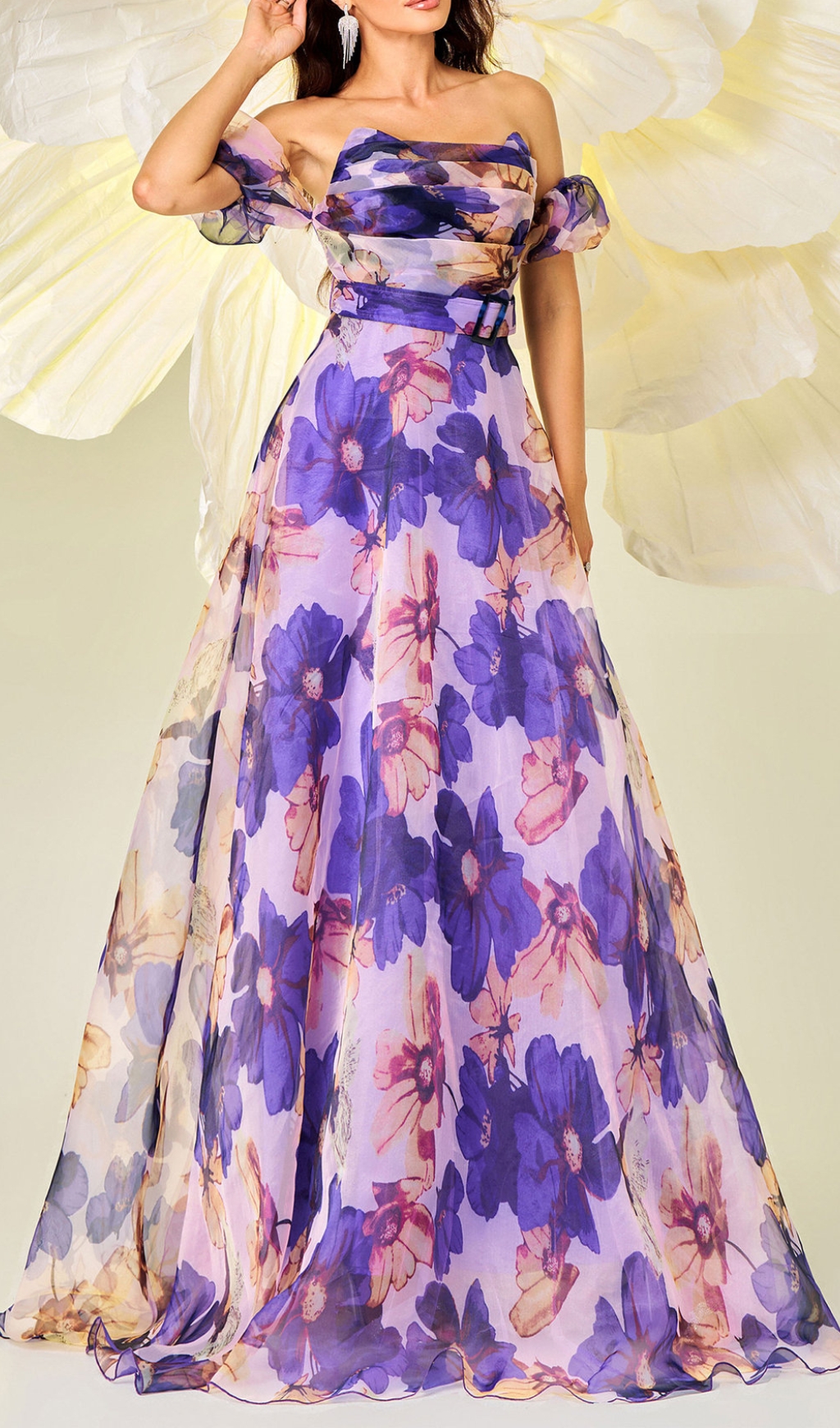 83510dbcd2177c5436b6e10e6ead0eac.jpg Fashionslee Women Daylen Floral Printed Off-Shoulder Maxi Dress