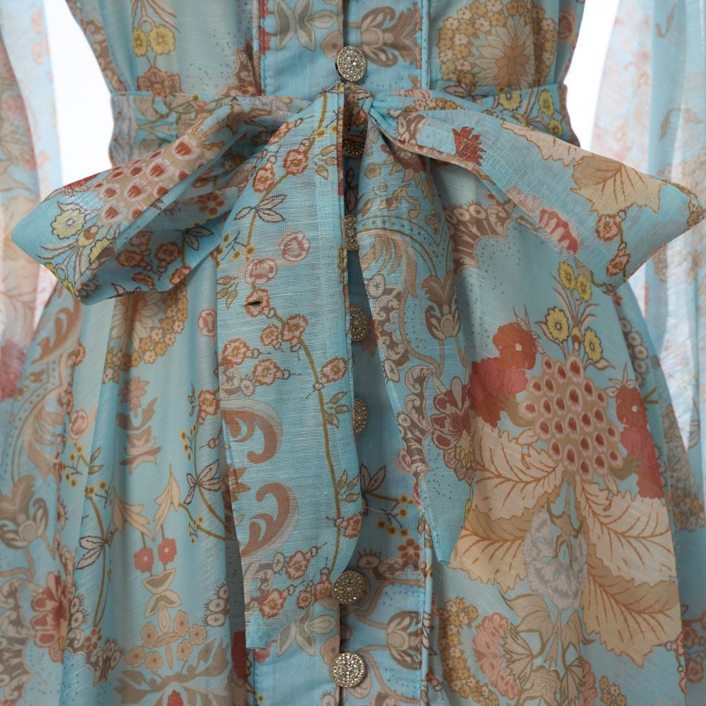 8356ec9ac300b80706ab4da1a508e9c0.jpg Fashionslee Women Karyn Printed Long Sleeve Maxi Dress