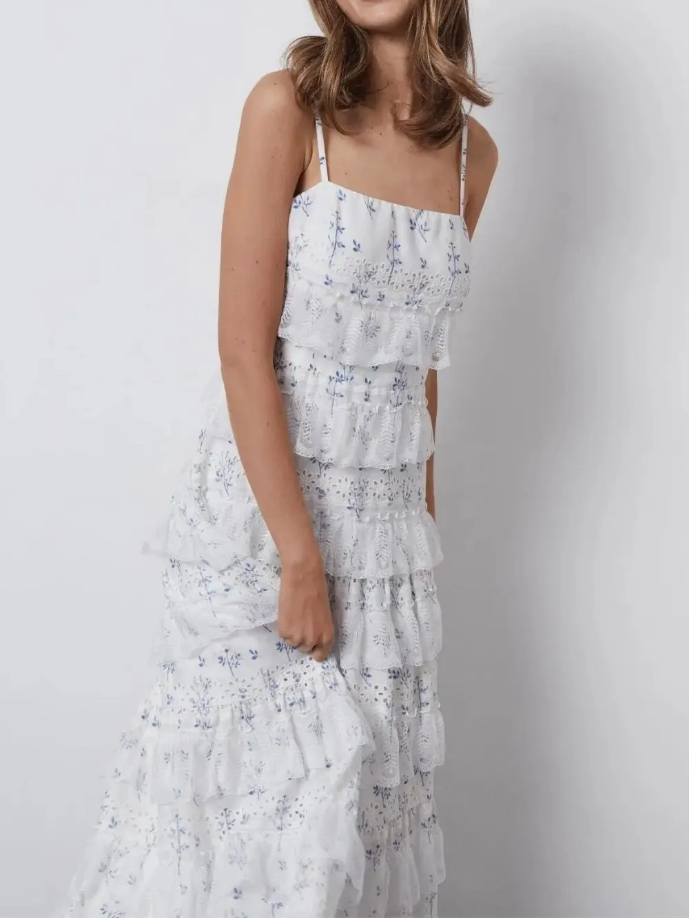 TRENDING FLORAL LAYERED MAXI DRESS - OWNCI TRENDING FLORAL LAYERED MAXI DRESS - OWNCI