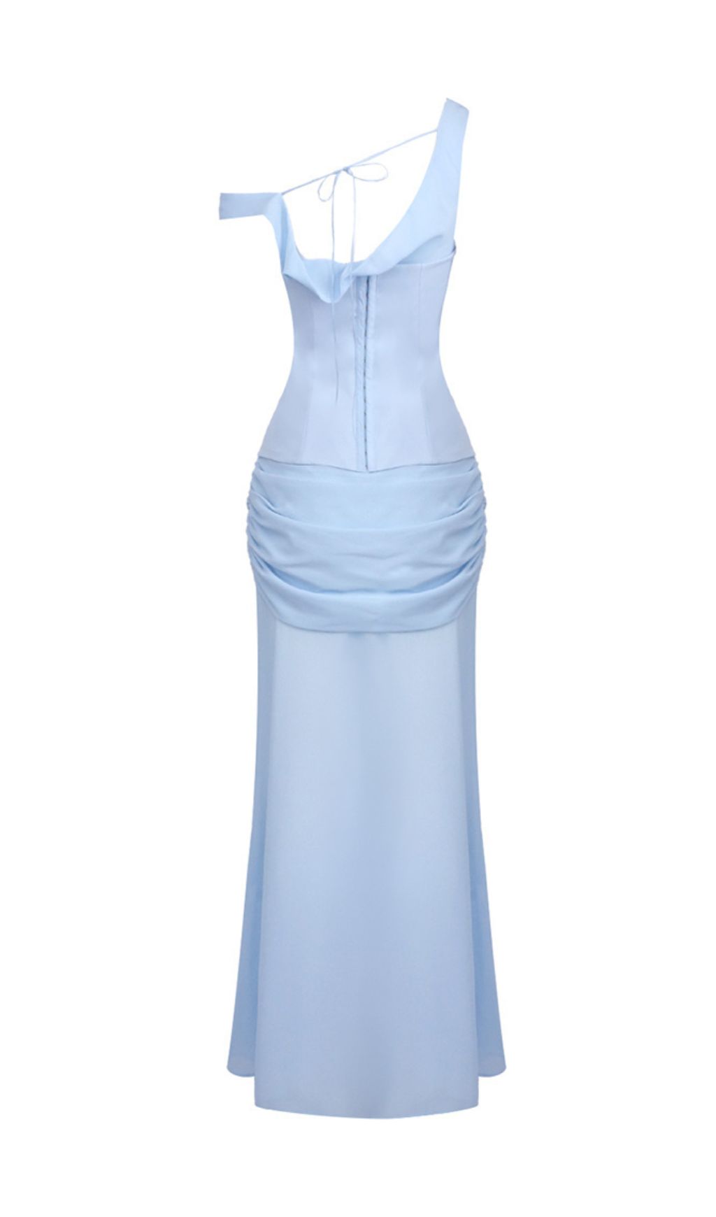 Fashionslee Women Istas Blue Corset Maxi Dress