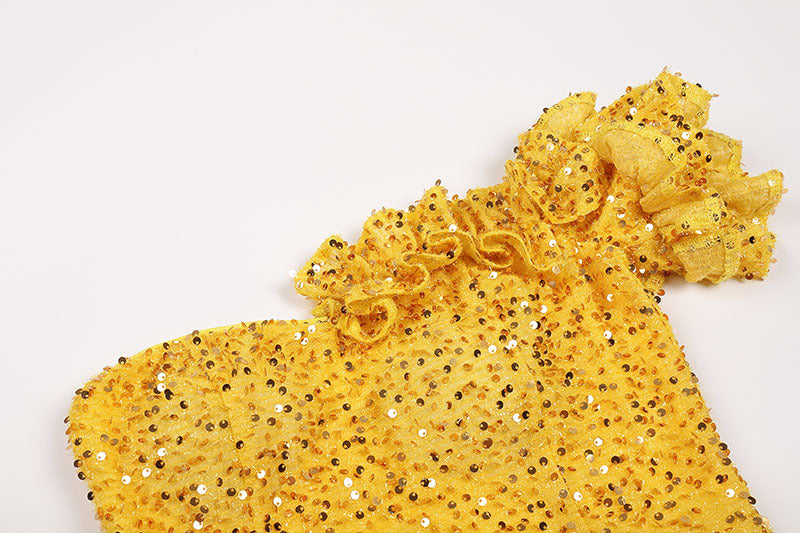 858eaa4292d0e8898ede7883892801ea.jpeg Fashionslee Women Ayn Yellow Sequined Slit Maxi Dress