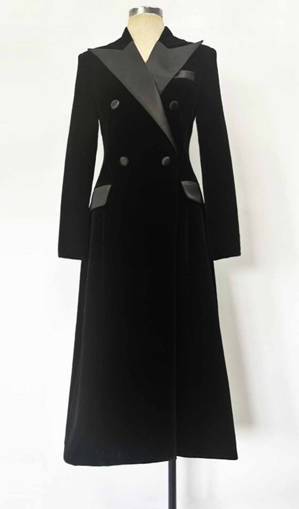 86c6320a675f148c95e50e99e705b990.jpg Fashionslee Women Gino Black Coat