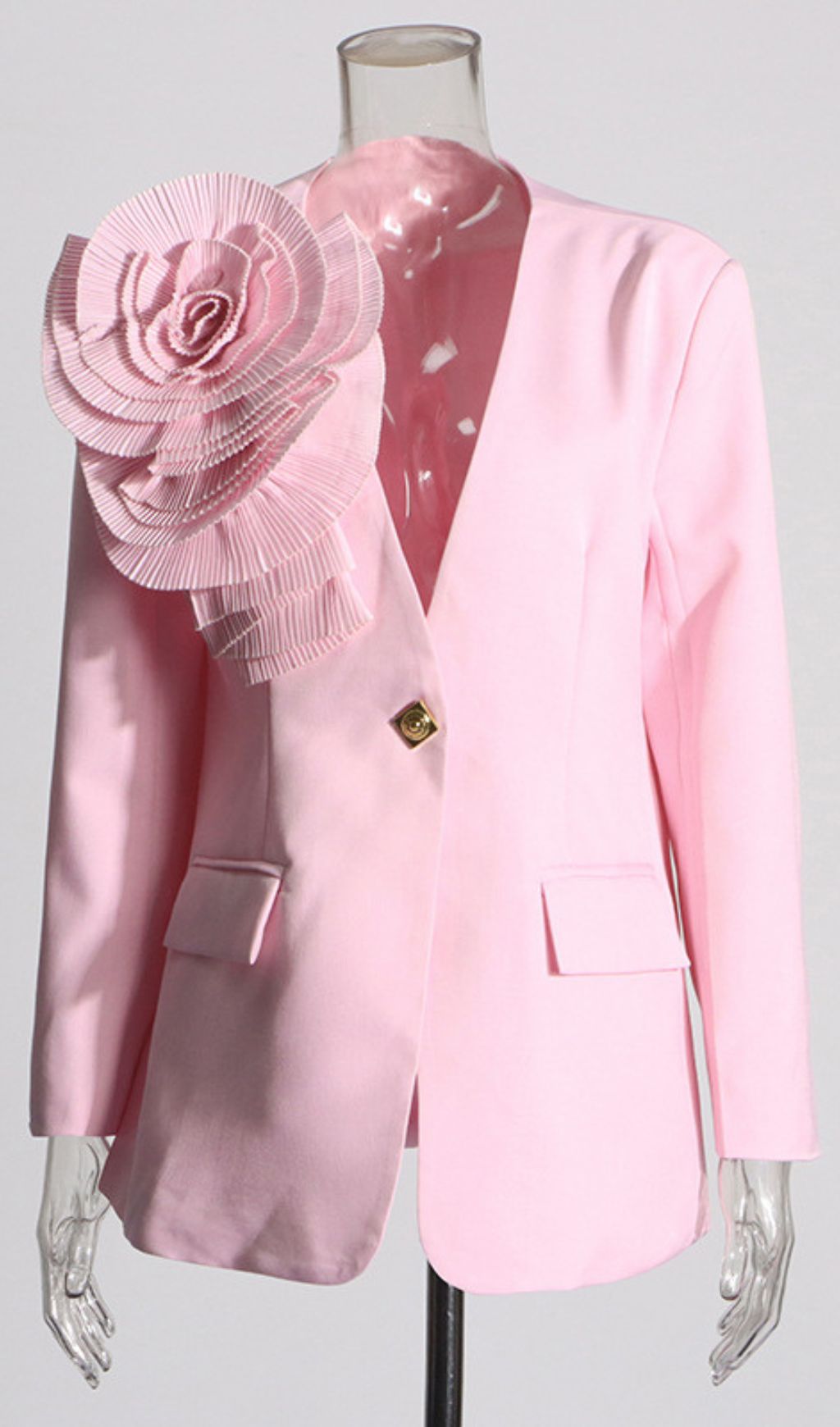 8773c9afae83cfb4330b587f1084d3bc.jpg Fashionslee Women Idella Flower Blazer