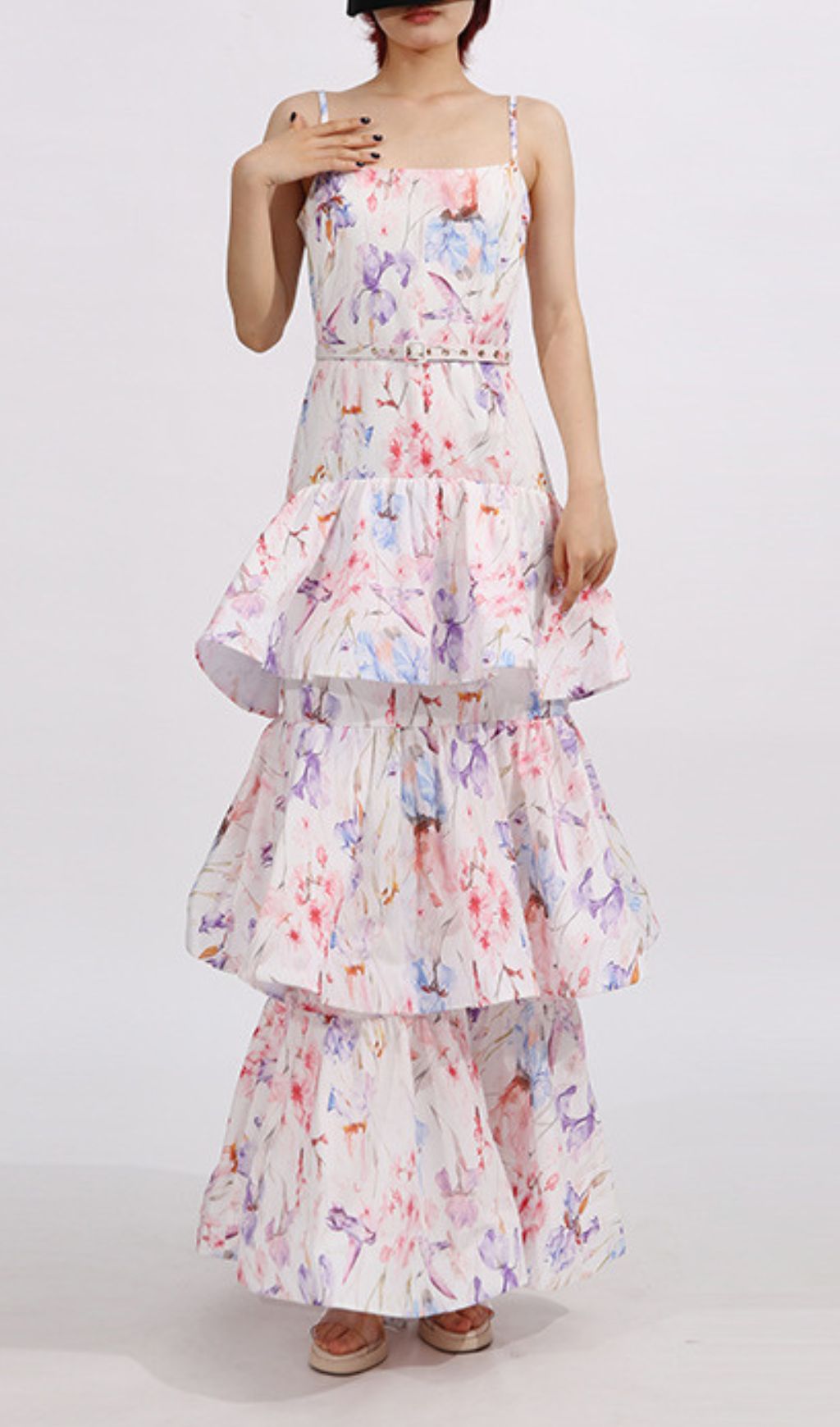 87cff1354ab585c14d59e0637de03a0d.jpg Fashionslee Women Elsinore Strappy Floral Printed Maxi Dress