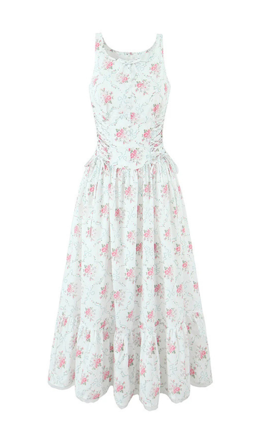 88c942d6cb47ccc7fb1def8f00dd6aad.png Fashionslee Women Haruhi Sleeveless Floral Midi Dress