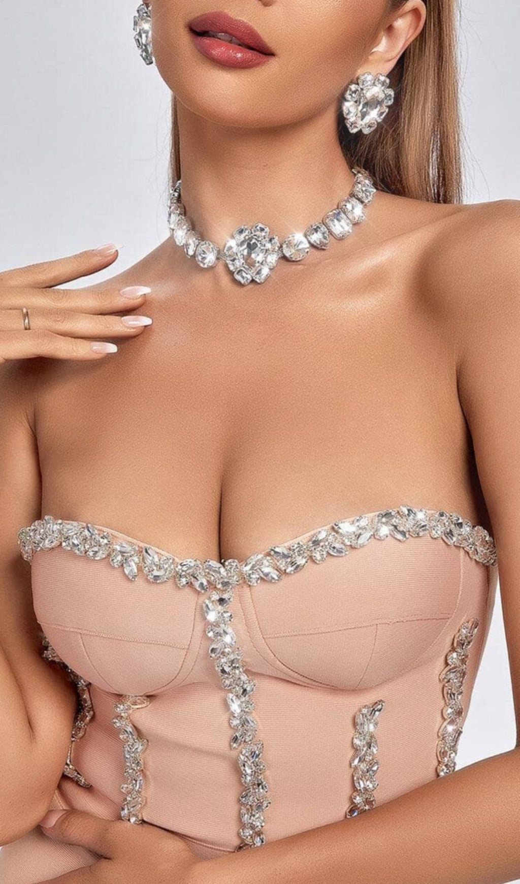 88f8a2899350902be7aacb82a5a2f490.jpeg Fashionslee Women Dylan Diamante Necklace