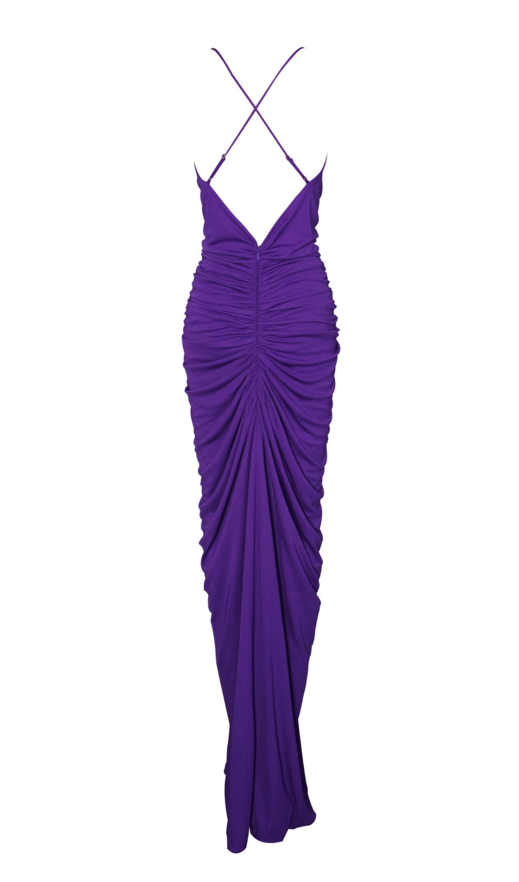 Fashionslee Women Flower-Embellished Plunge Maxi Dress In Amethyst