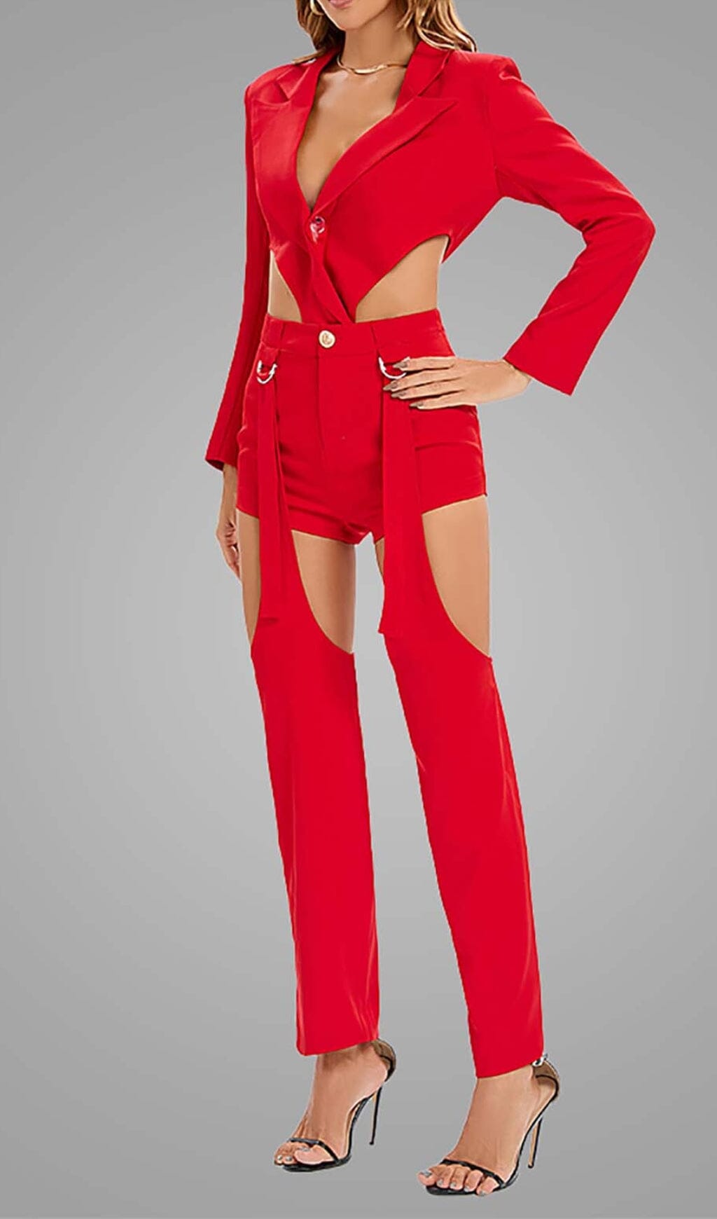 8c4e6e769ffbcfb9087326e56759d394.jpeg Fashionslee Women Cutout Backless Three Piece Set In Red