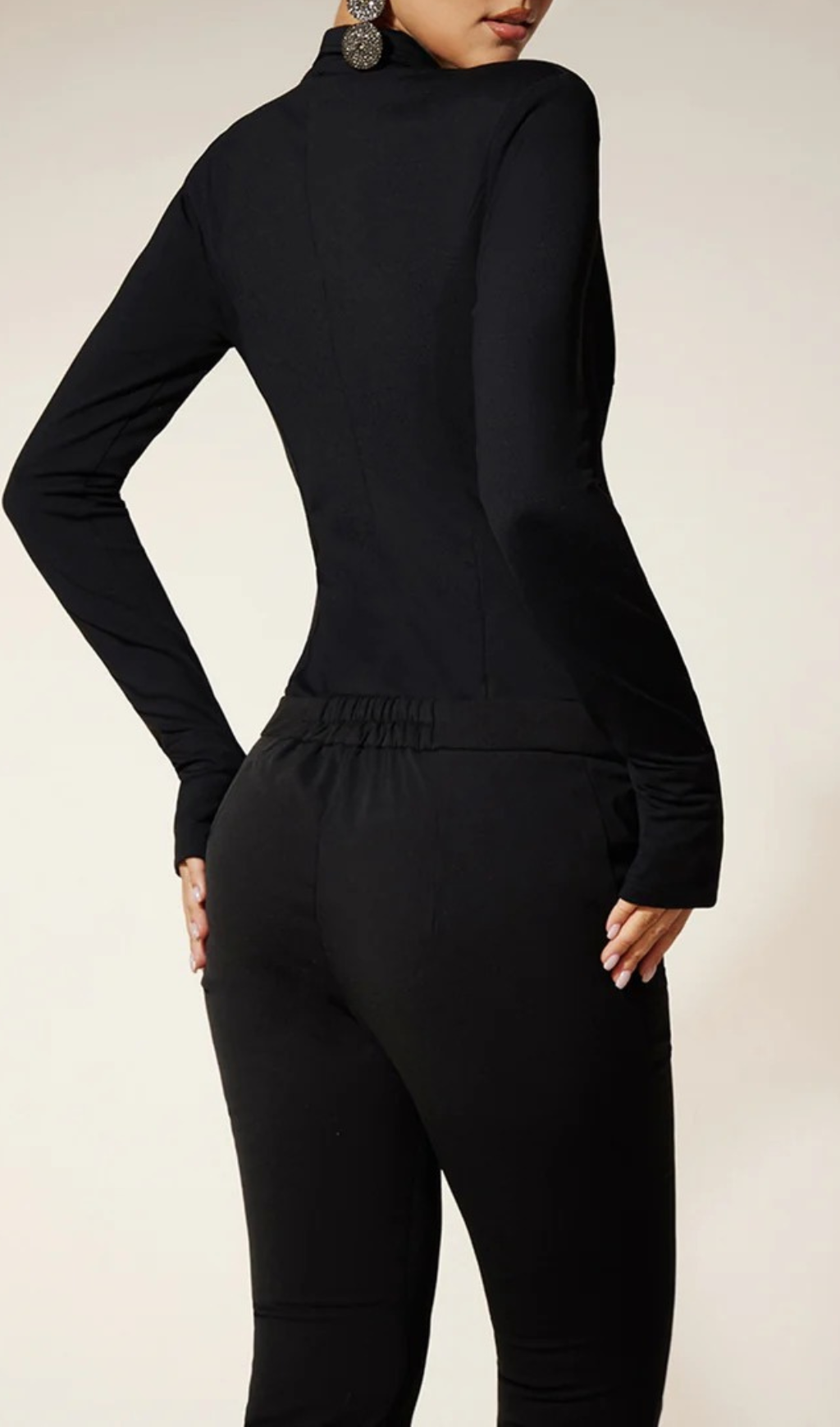 Fashionslee Women Eirny Double Breasted Blazer Bodysuit