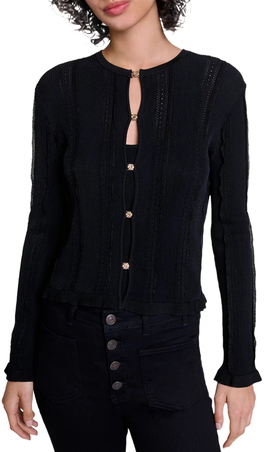 Fashionslee Women Madeline Cardigan Twin Set