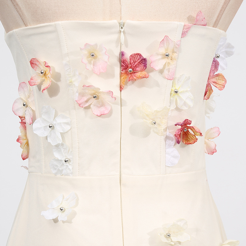 VIRAL STRAPLESS FLORAL MAXI DRESS - OWNCI VIRAL STRAPLESS FLORAL MAXI DRESS - OWNCI