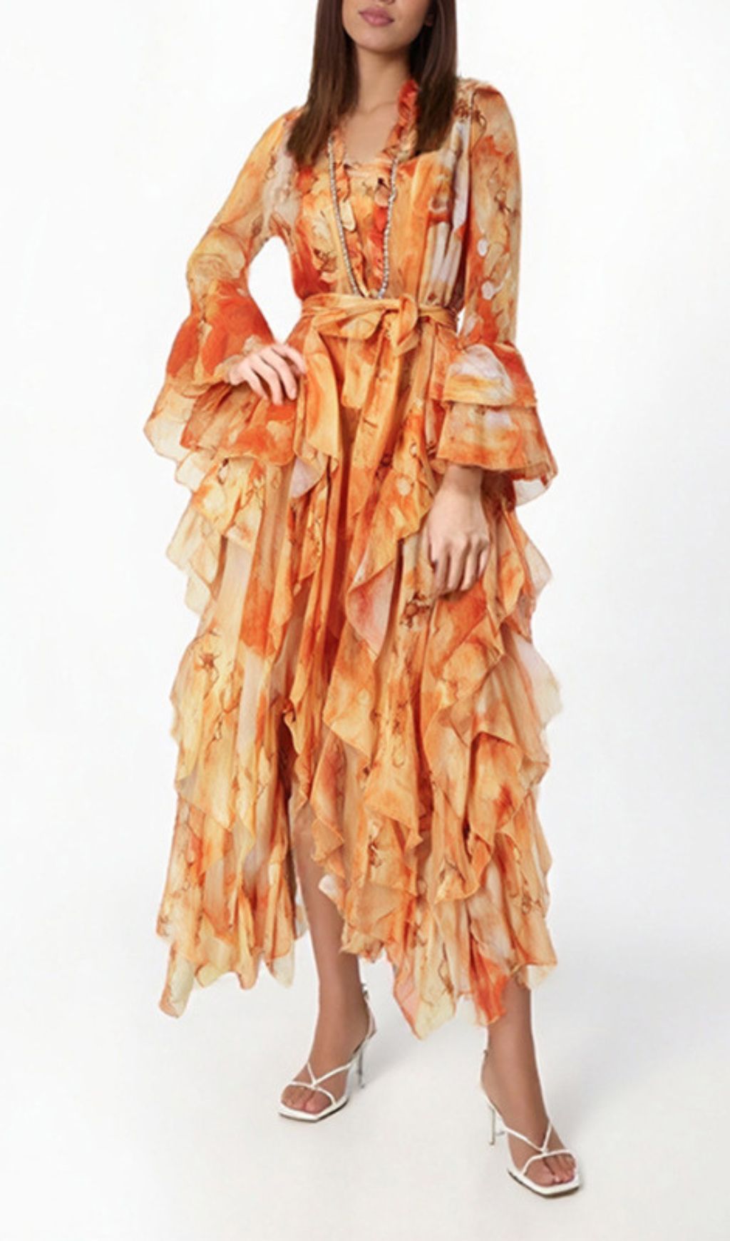 8d92de93163d19bfc9b583e0c1fb72b9.jpg Fashionslee Women Gillian Printed Long Sleeve Maxi Dress