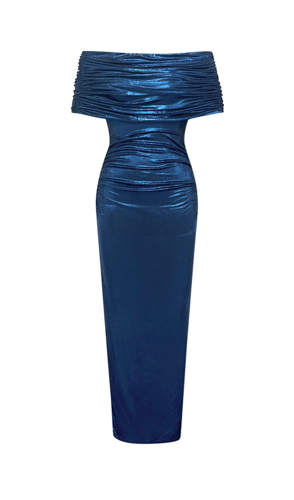 Fashionslee Women Ashleigh Draped Off-Shoulder Maxi Dress