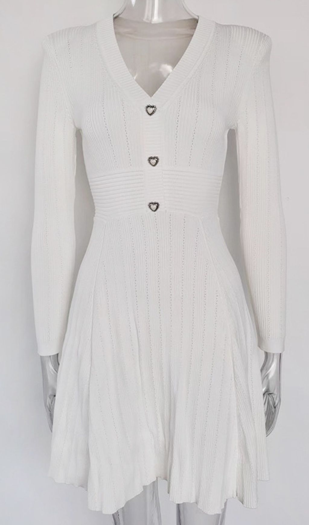 VINTAGE HEART AESTHETIC MINI DRESS - OWNCI VINTAGE HEART AESTHETIC MINI DRESS - OWNCI