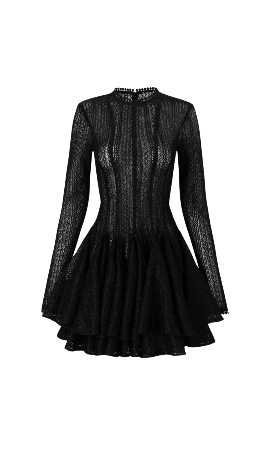 8e2b9ee4ee9e2dc2a99c3894fd11e436.jpg Fashionslee Women Colt Long Sleeve Ruffle Mini Dress