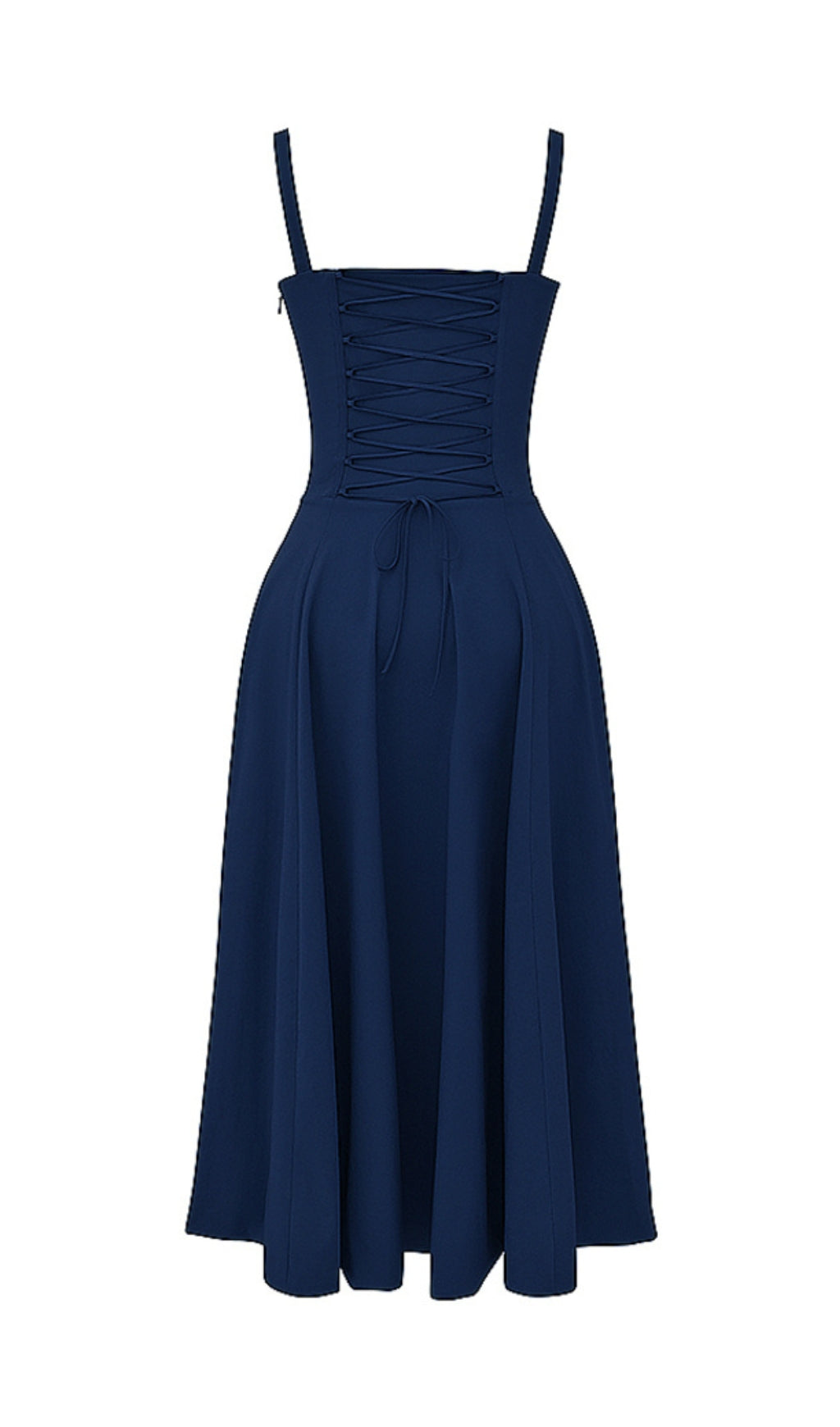 8e949445d1f7b005ff8fd78c9c8cbaf2.jpeg Fashionslee Women French Navy Bustier Sundress