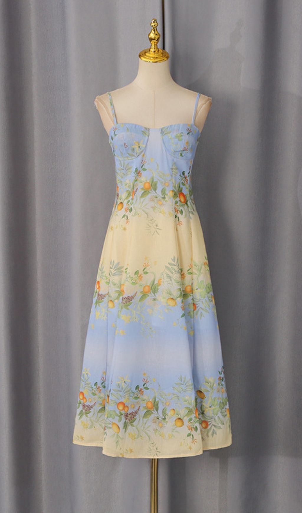 8ea5fea9a4aeafad18b89c487dcf67bd.jpg Fashionslee Women Kevina Strappy Floral Midi Dress