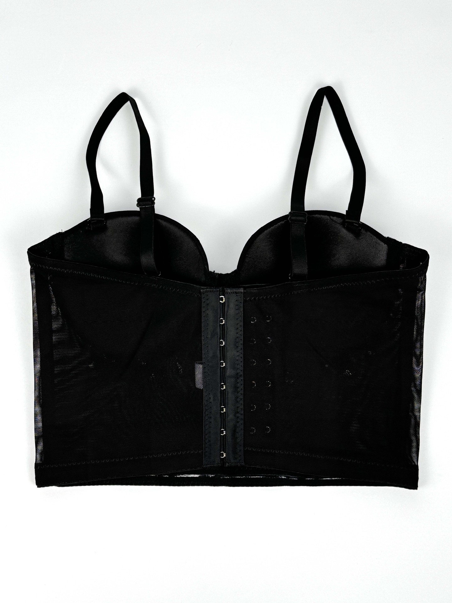 8eadb8b6050d879a6854a461b443371a.jpg Fashionslee Women Fausta Diamante Corset Crop Top