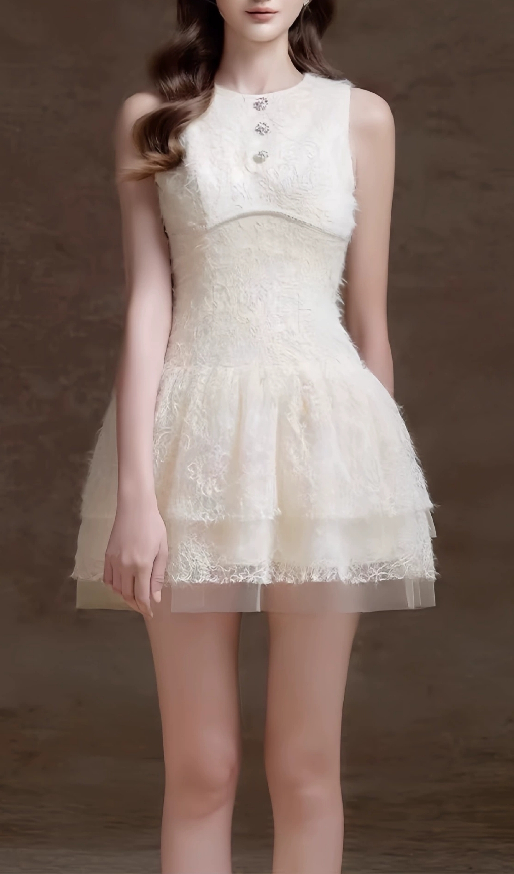 8eb221974374ae60b1e48e268f730c1c.jpg Fashionslee Women Elfreda White Lace Mini Dress