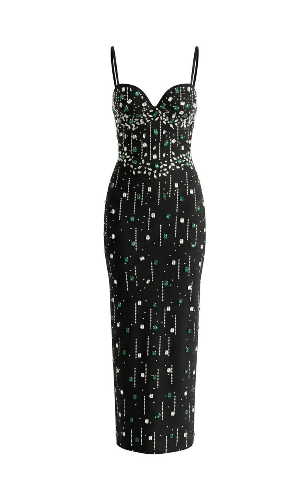 Fashionslee Women Keyra Diamante Bandage Maxi Dress