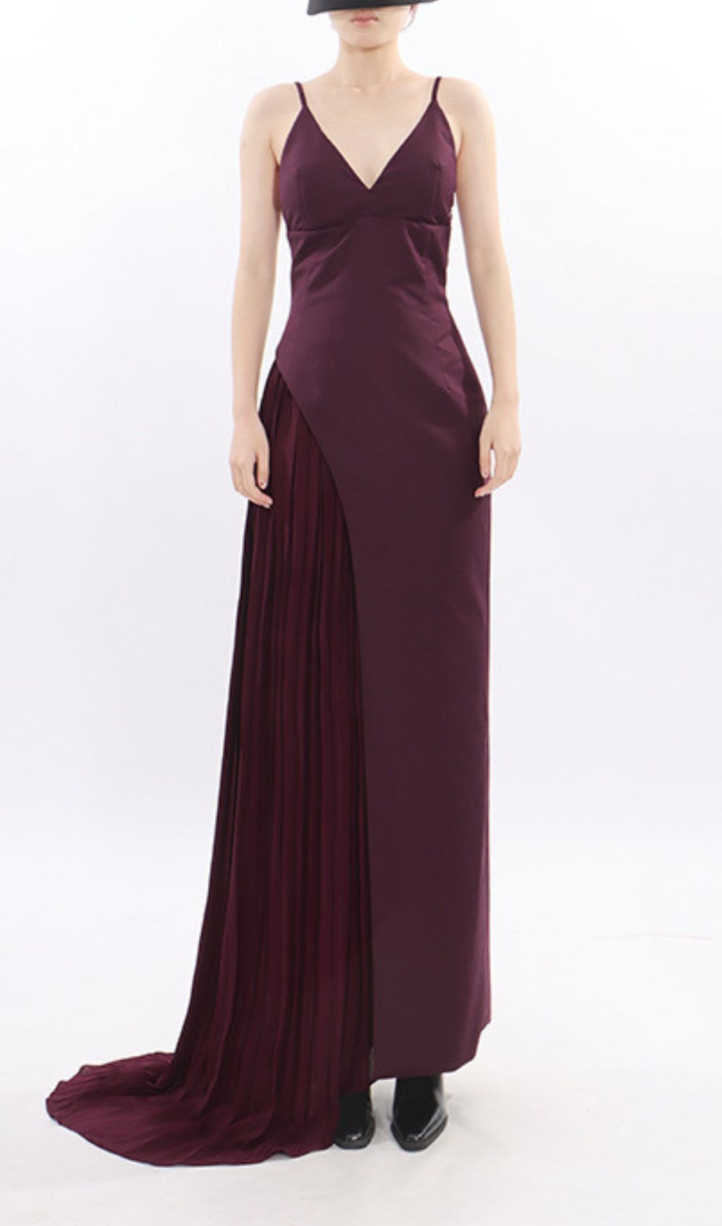 8f002d195f122bac425effab85e7229d.jpg Fashionslee Women Jinelle Strappy Pleated Maxi Dress