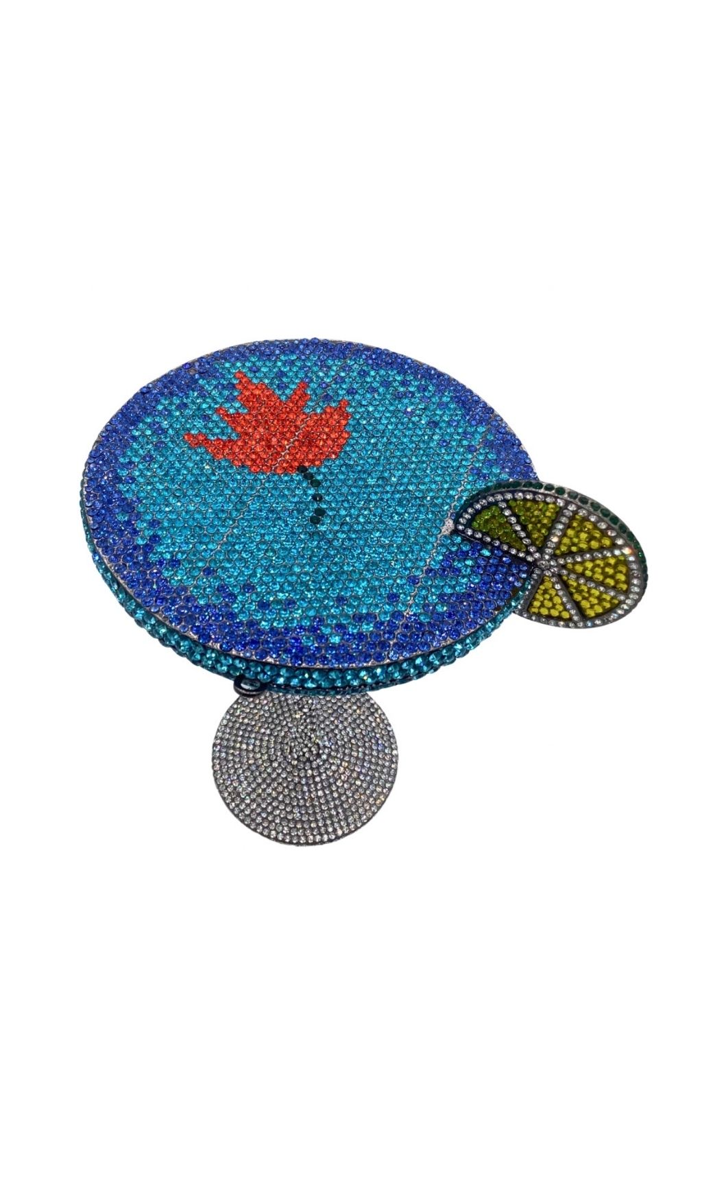8f693efd44d37293d6c3558e653bcca9.jpg Fashionslee Women Garin Blue Rhinestone Goblet Bag