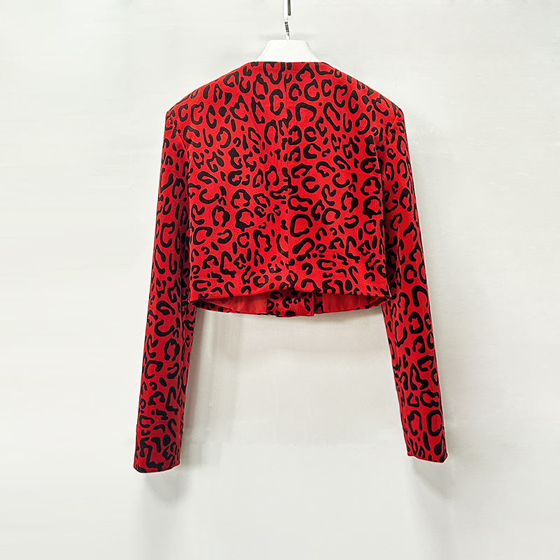 TRENDING RED LEOPARD COORD SET - OWNCI TRENDING RED LEOPARD COORD SET - OWNCI