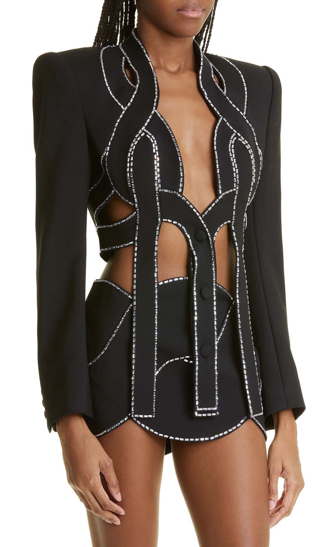 BLACK LATTICE VIRAL TWO-PIECE SET - OWNCI
