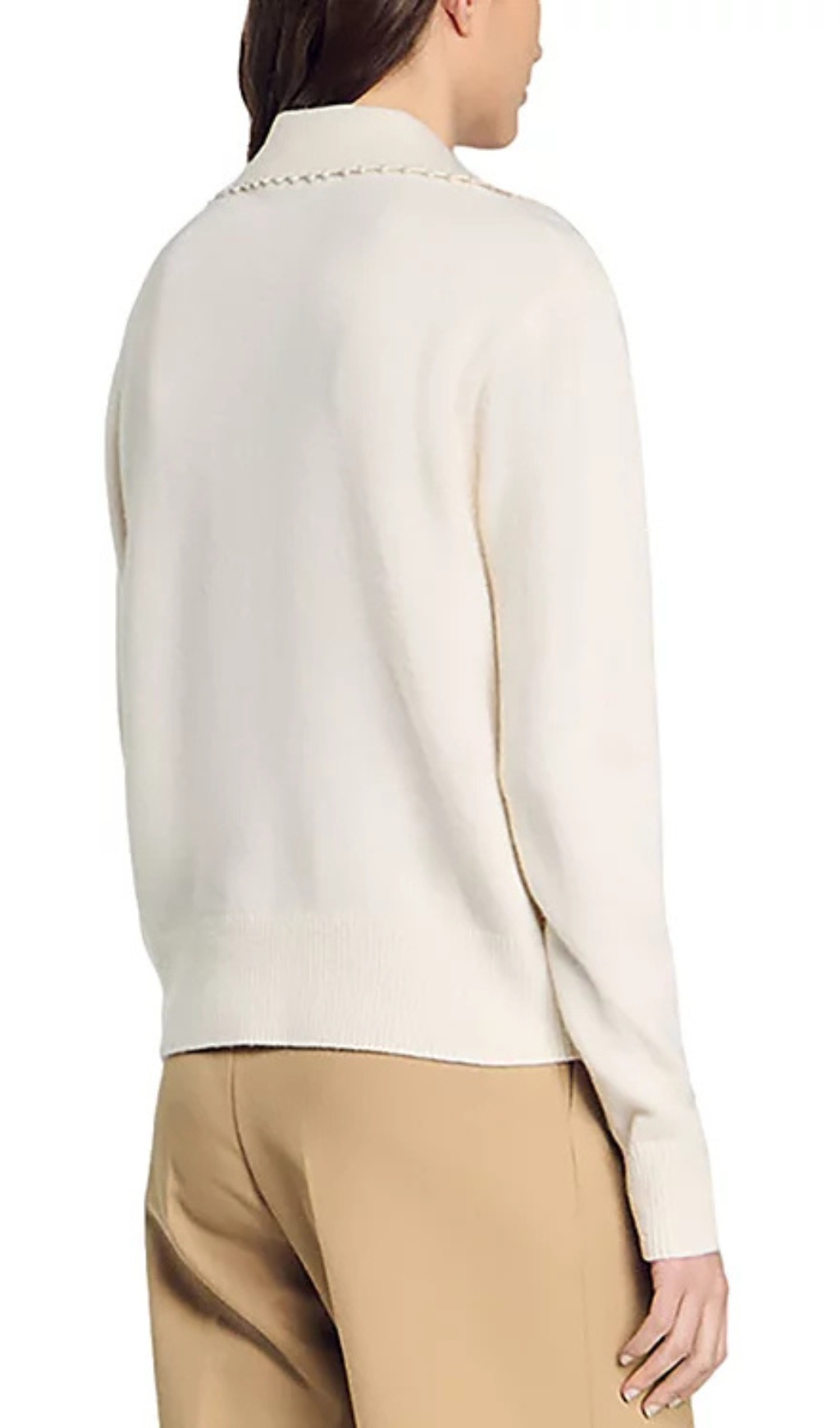 Fashionslee Women Aliciane Beaded Sweater