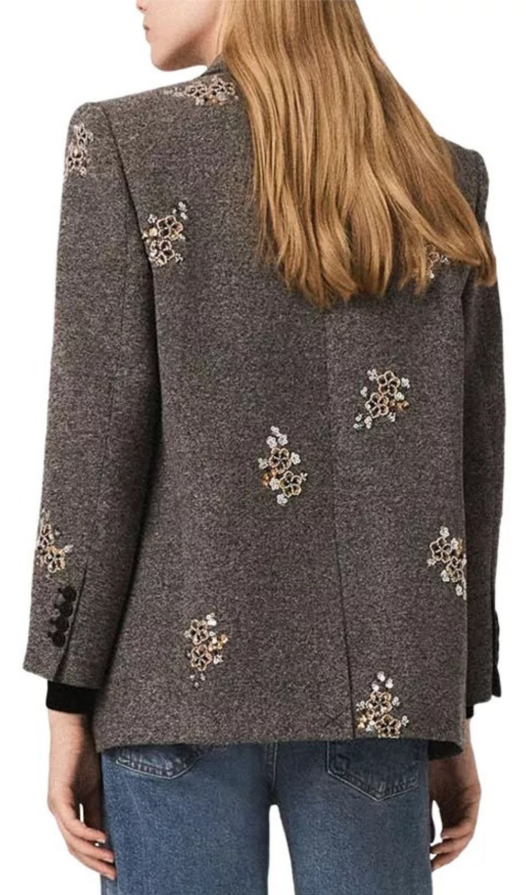 90c057af283bef603f91debca8afd88a.jpg Fashionslee Women Vivron Embroidered Herringbone Jacket