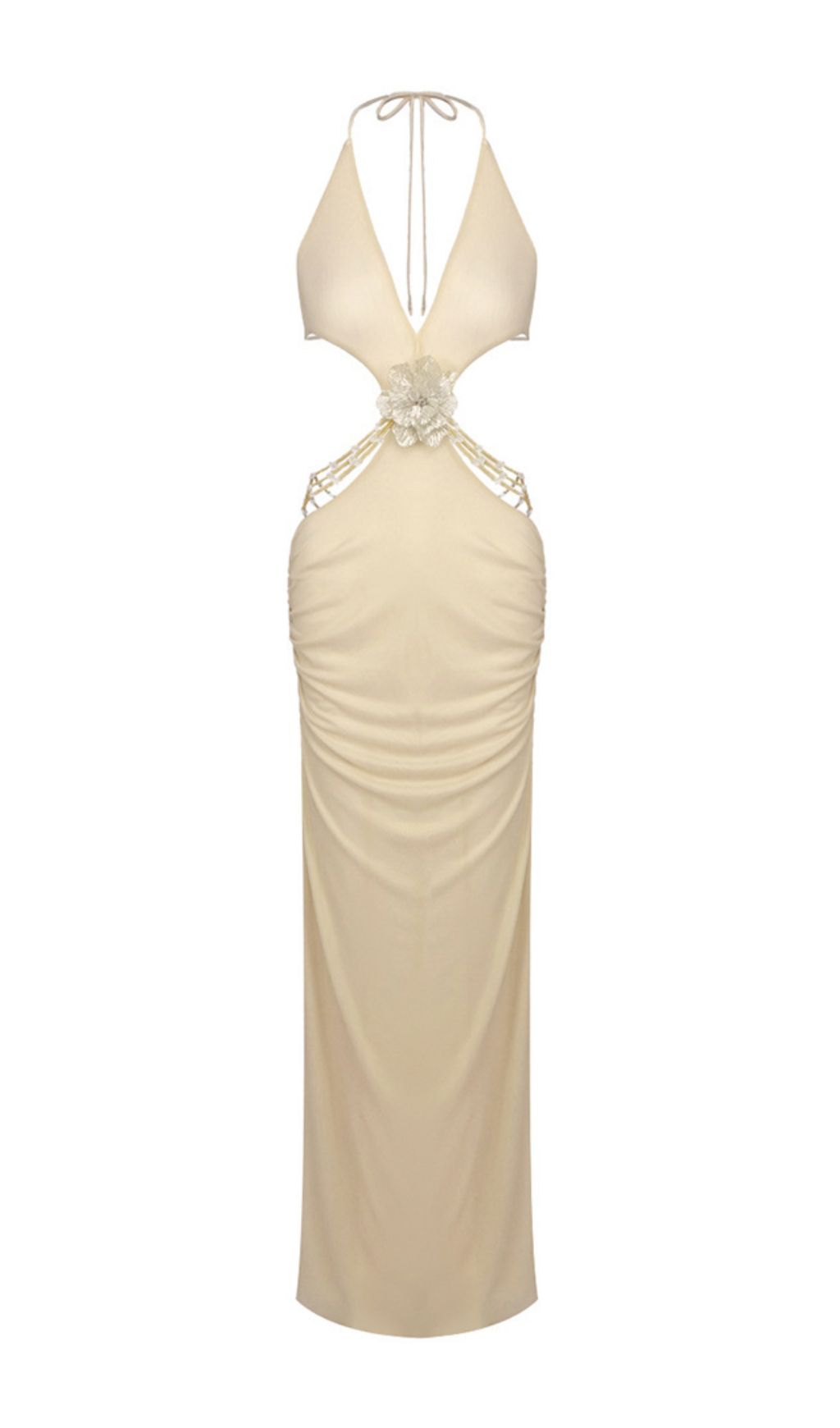 90c4f17c0eeb9d4f45e54e1c8066780d.jpg Fashionslee Women Julianna Flower Backless Maxi Dress