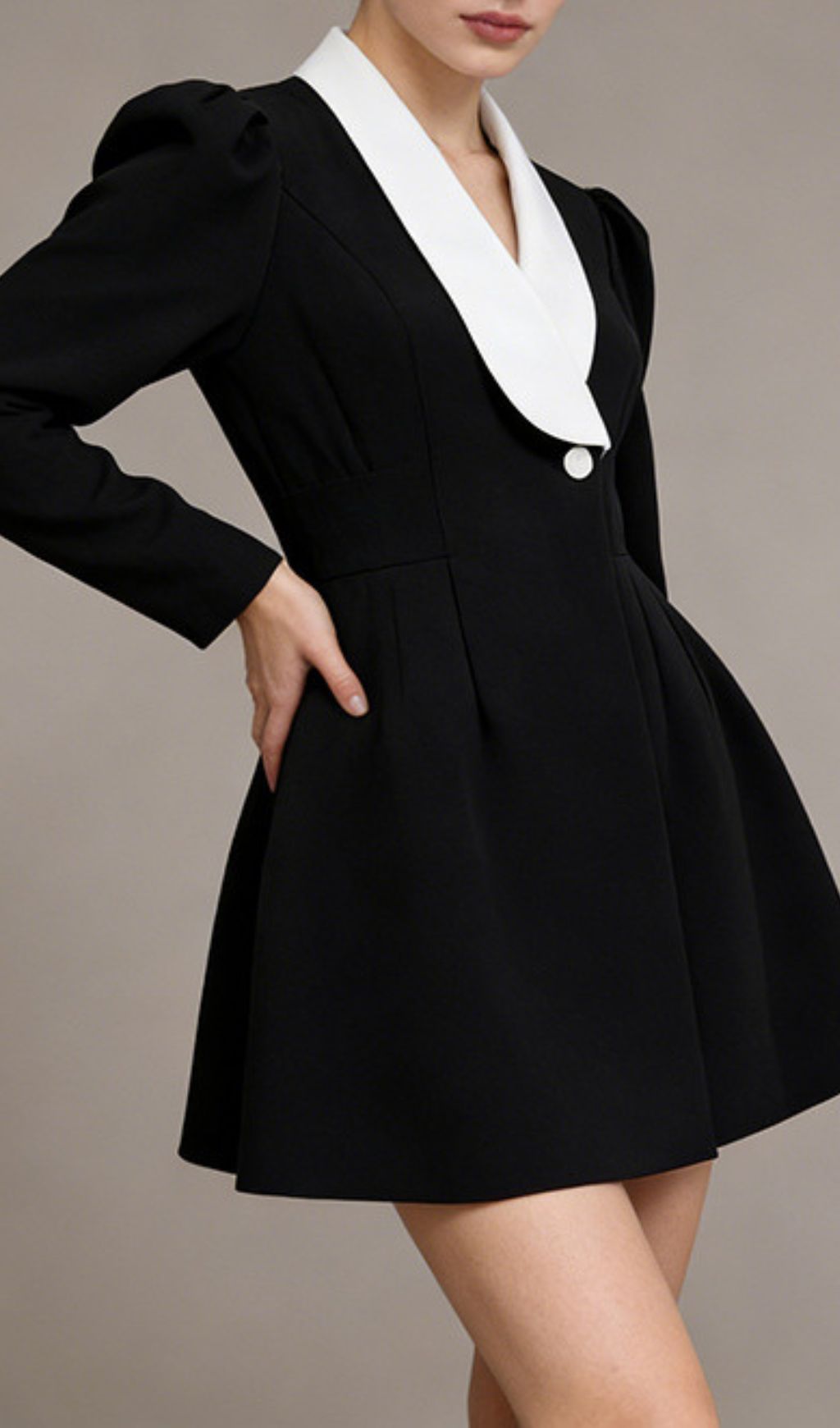 9130ec5914d81e49e52980a9845033c4.jpg Fashionslee Women Jamala Long Sleeve Suit Dress