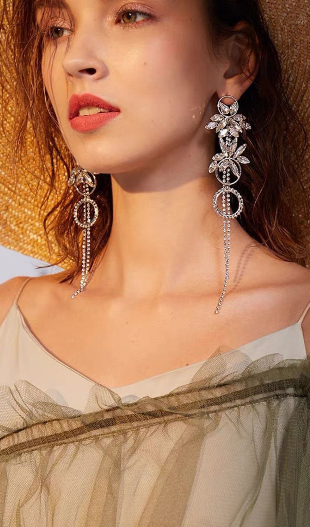 917ccb1c0d79a7e92808317cd956475d.jpg Fashionslee Women Journi Diamante Earrings