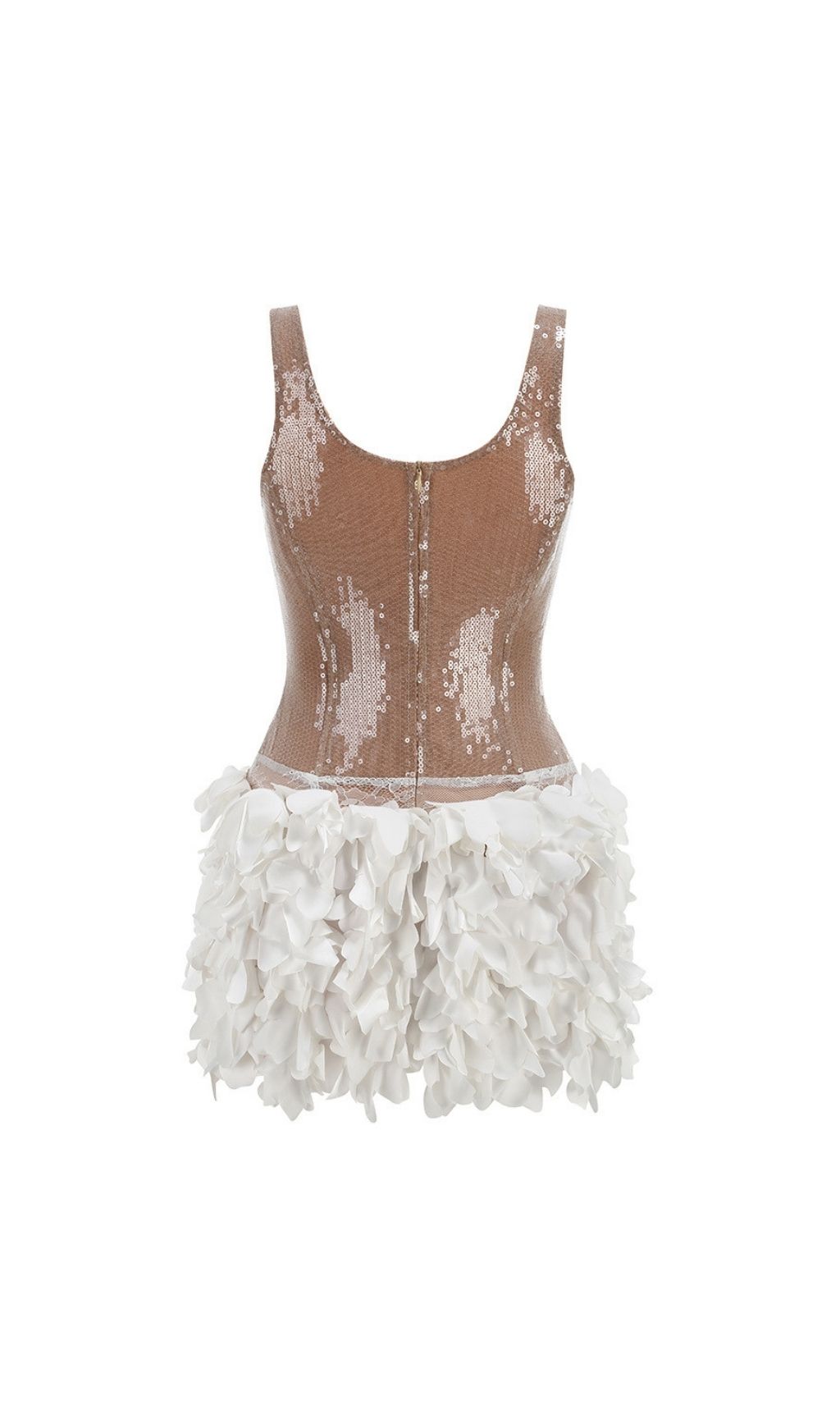 91cc90122a73ae4980ffe9453e9f1ee3.jpg Fashionslee Women Kendy Sequin Petal Mini Dress