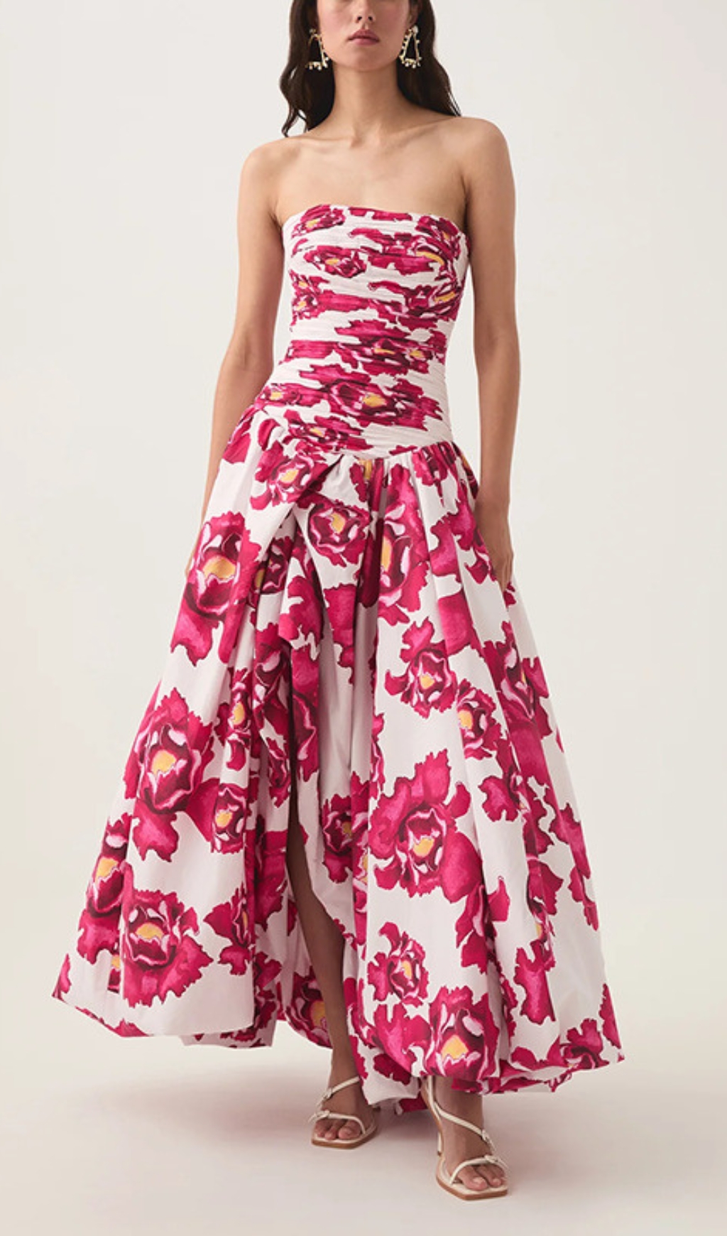 Fashionslee Women Behold Boldly Blooming Maxi Dress