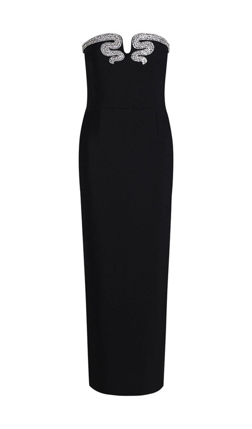 92a5cb1f56a5253d43fff4cd828b088b.jpeg Fashionslee Women Alizée Crystal-Snake Strapless Gown