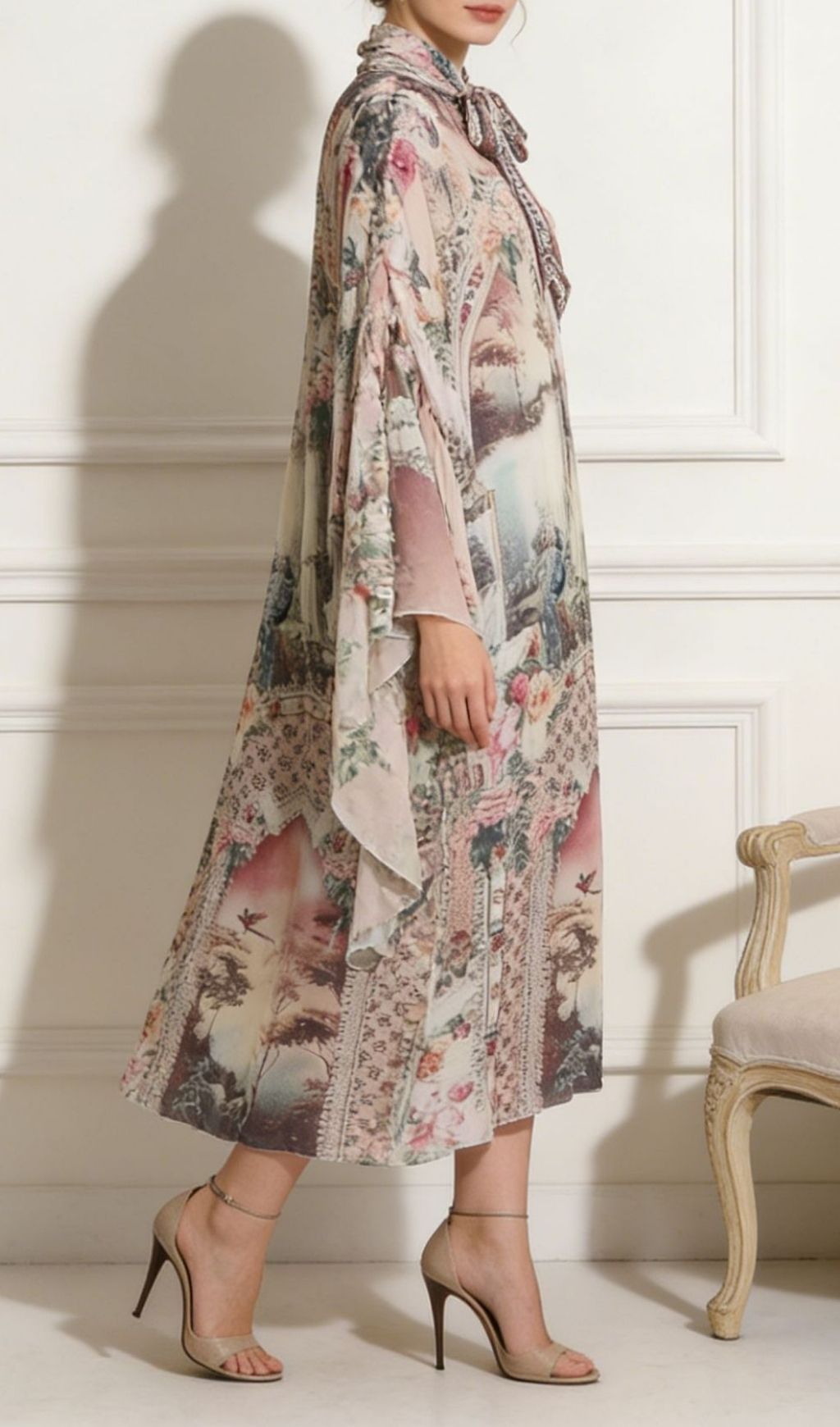 Fashionslee Women Kennice Printed Maxi Dress
