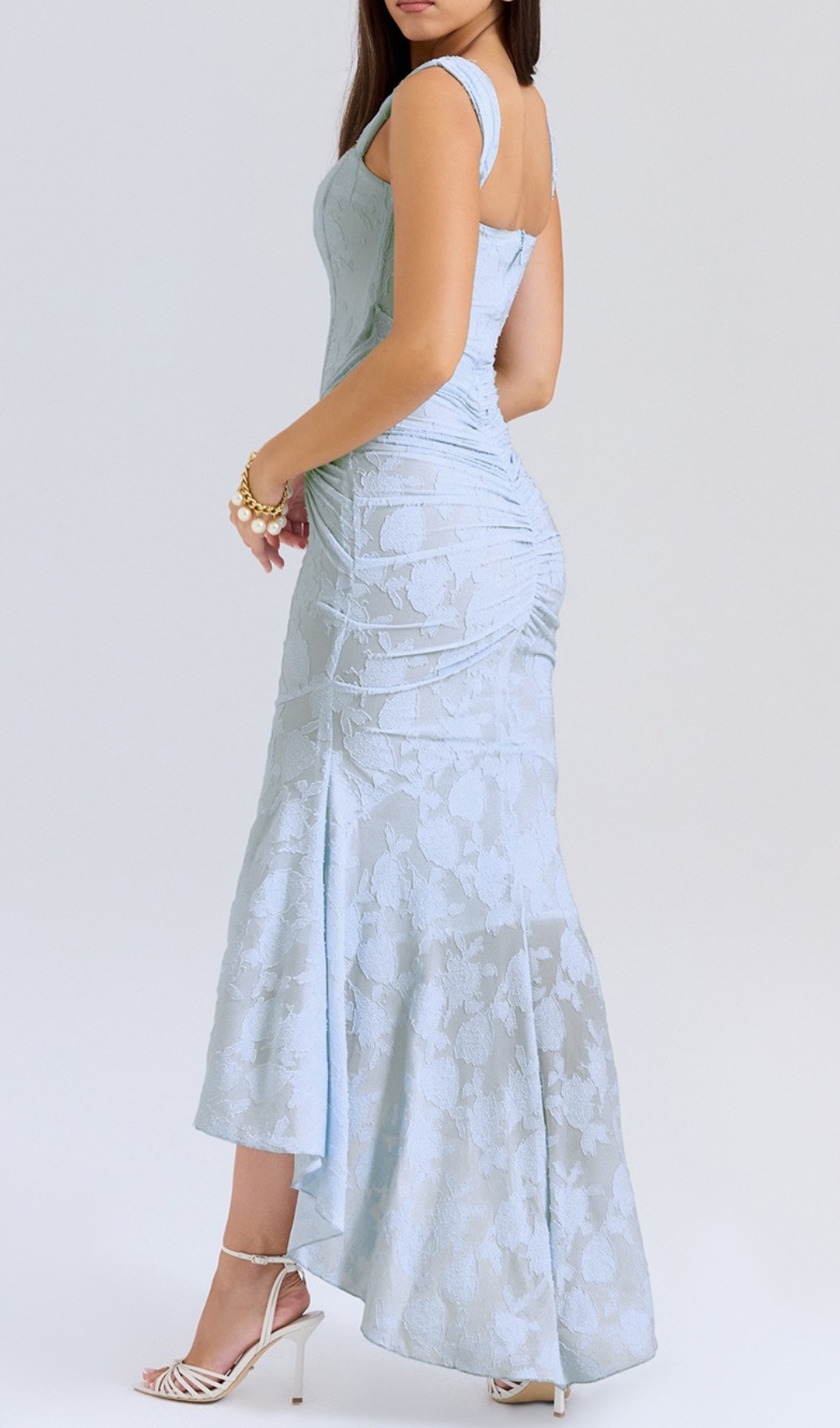 93f41c8fb92cf6e8eb63b7911641466d.jpg Fashionslee Women Anaëlle Blue Floral Corset Maxi Dress