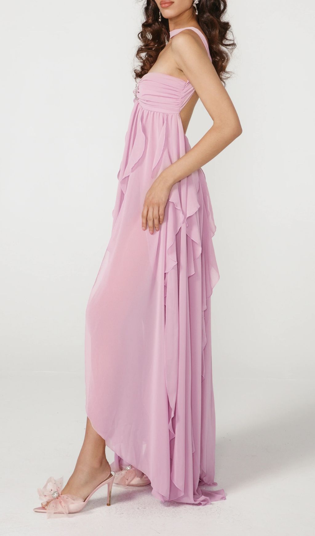 942a657c1f746547ee7570301ca1b79e.jpg Fashionslee Women Frayne Lavender Layered Backless Maxi Dress