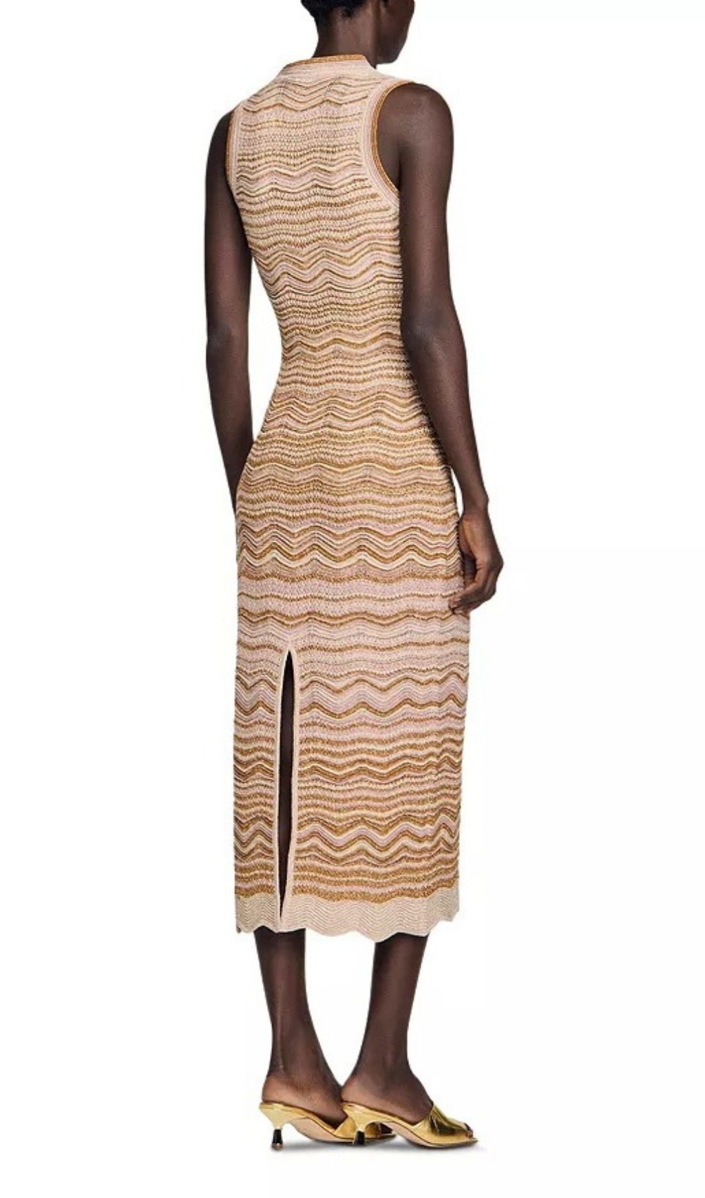 Fashionslee Women Raffaela Fancy Knit Maxi Dress