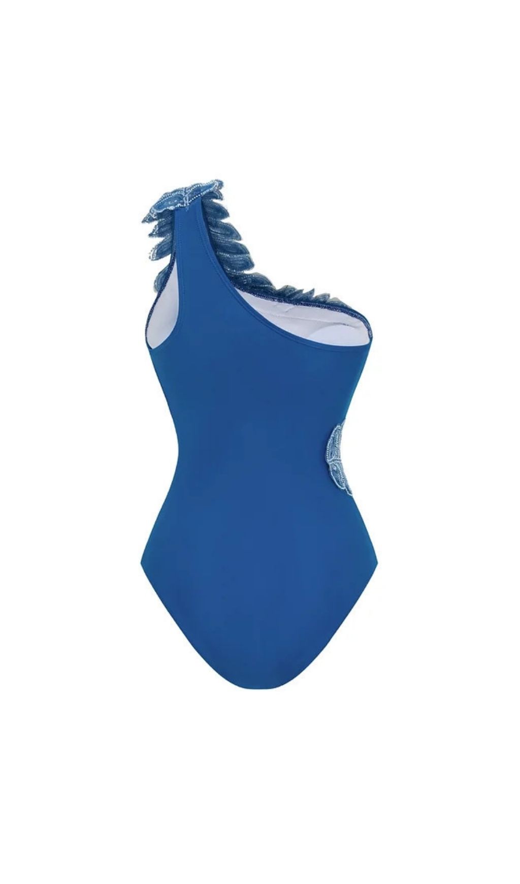 94cc826cfac3eacd0290ca4efe37ec74.jpg Fashionslee Women Kristian Blue Sequin One-Piece Swimsuit & Sarong