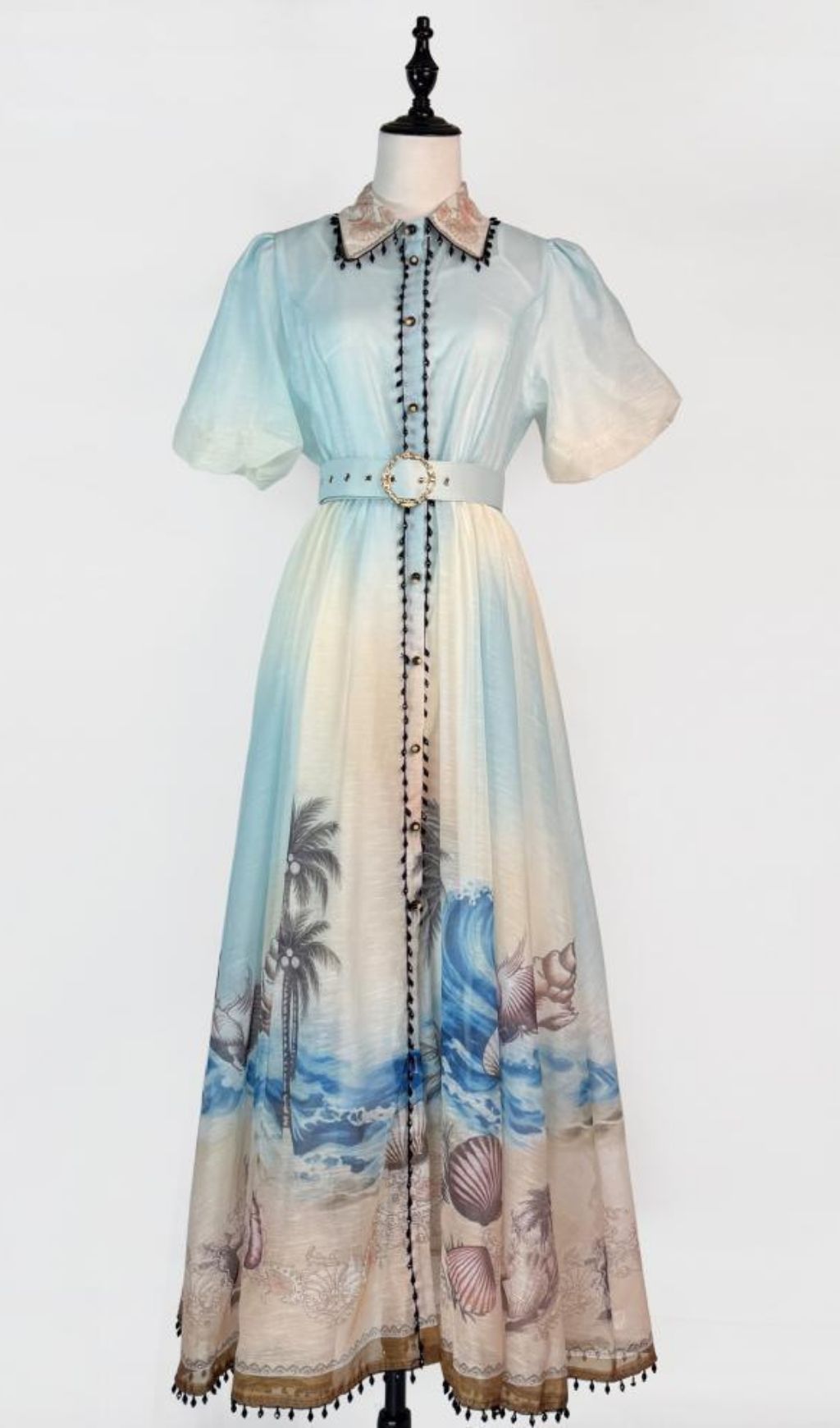 94f4ce79caef86a4e489eeac25ab0c65.jpg Fashionslee Women Karrie Blue Printed Maxi Dress