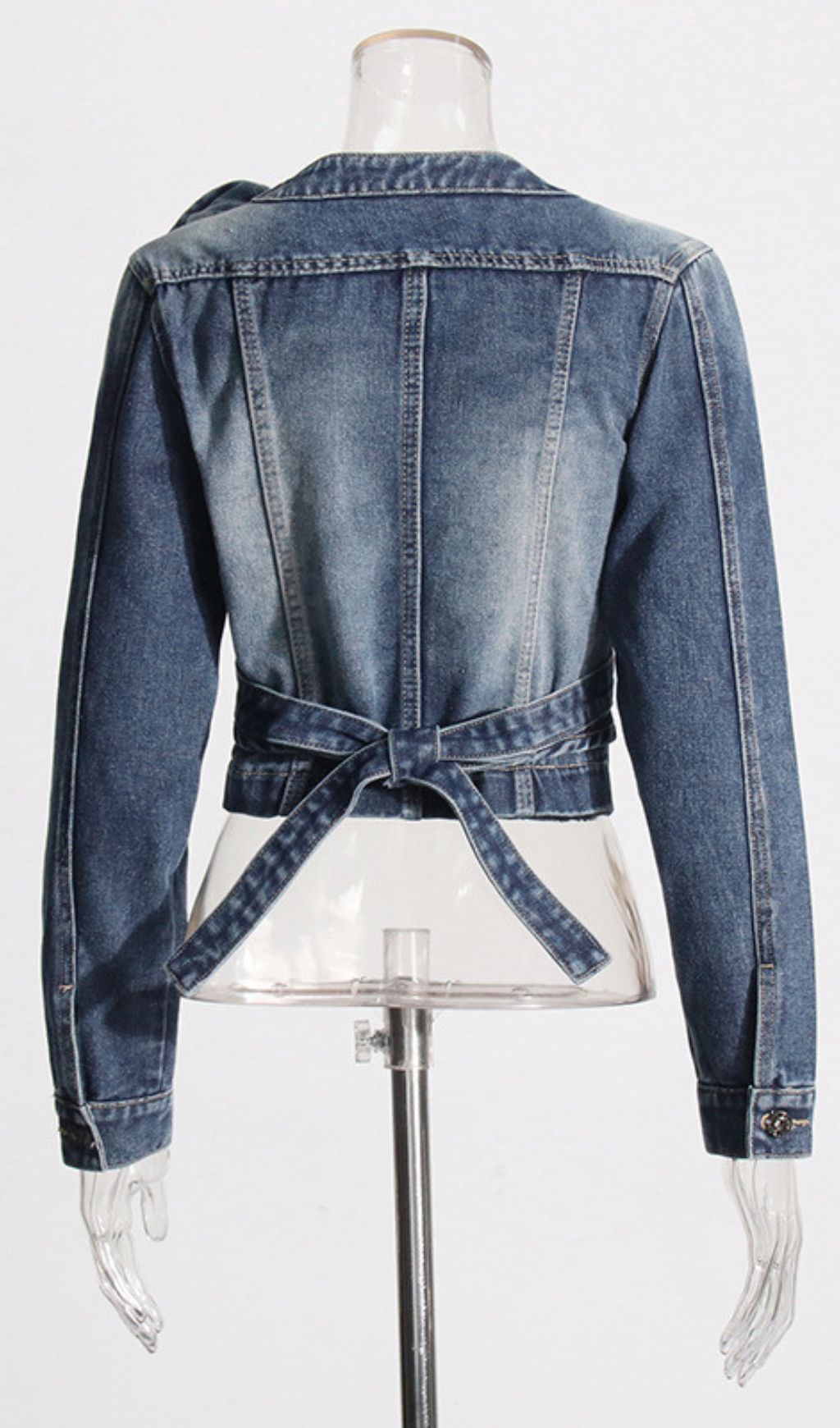 95069bc0b345c3d24421febd95ce2bdc.jpg Fashionslee Women Elandra Deconstruct Denim Jacket