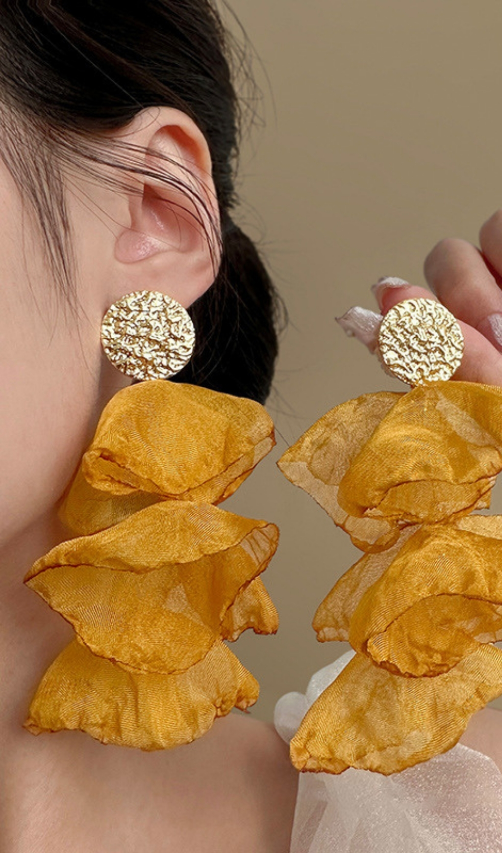 950720fb55345eb4973cae8e28cdfe9e.jpg Fashionslee Women Fei Flower Earrings