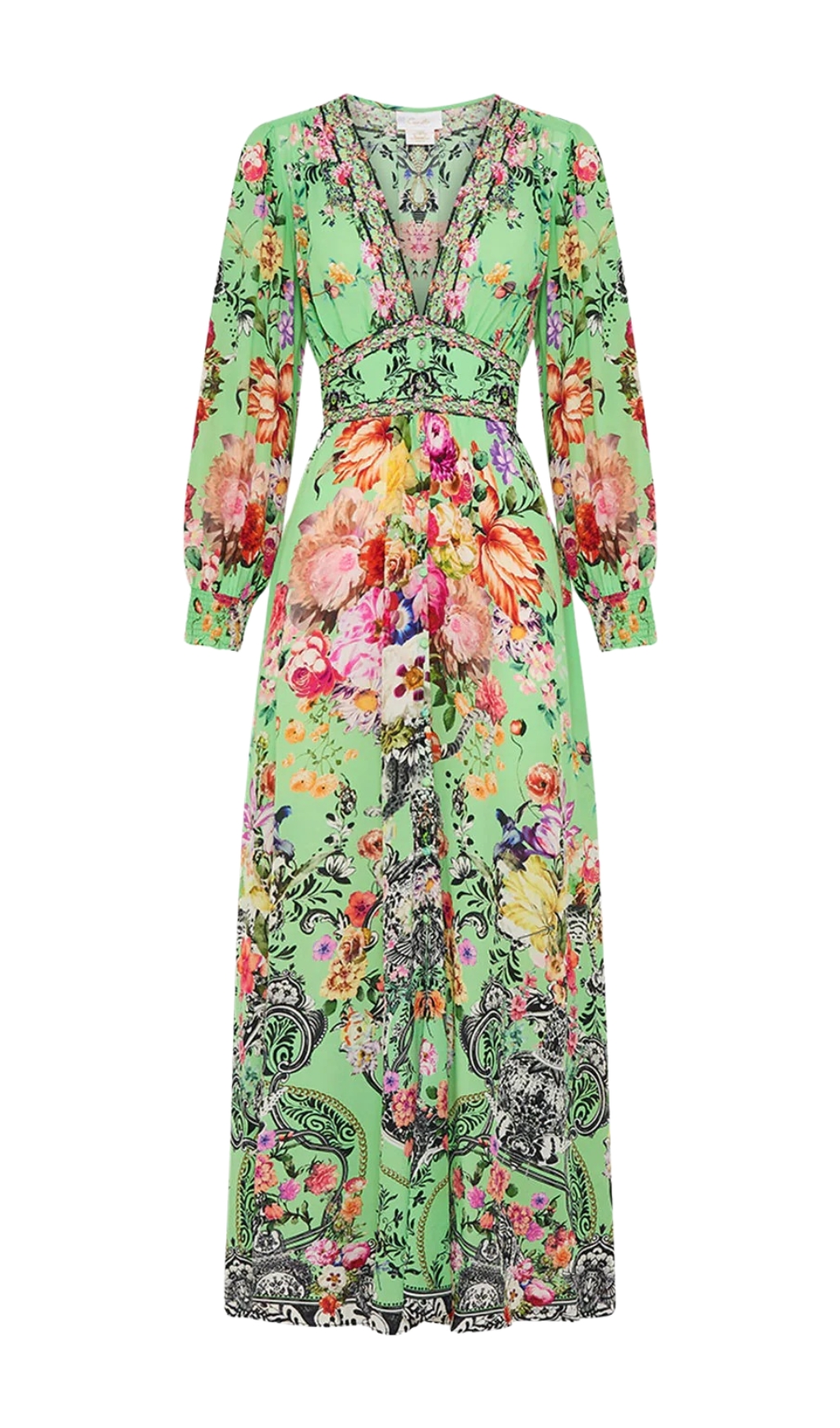 9578fccbab91ac6951833c81da91ee8a.jpg Fashionslee Women Bua Button Dress With Shaped Waistband