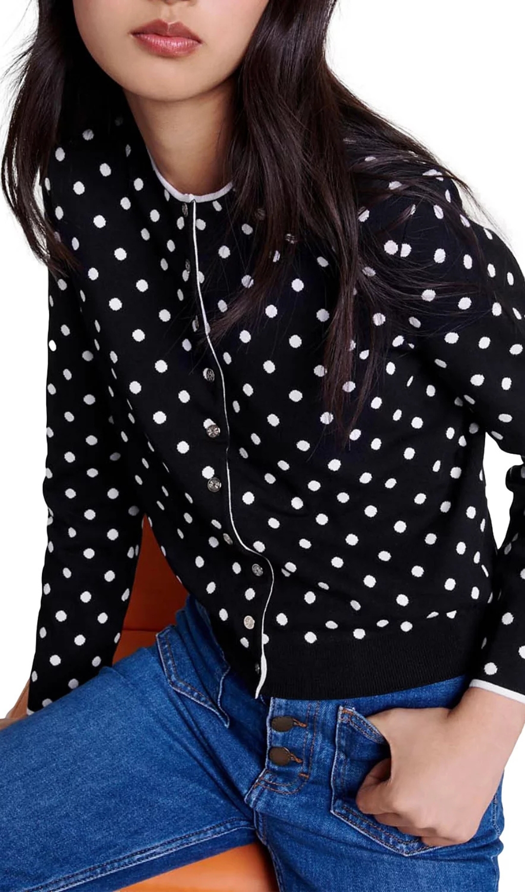 95a53703904a1b15796c81331fa5f913.jpg Fashionslee Women Mydots Cardigan